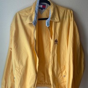 Vintage Tommy Hilfiger Yellow Jacket